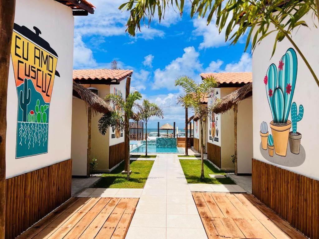 Flats Villas Litoral Sul - Praia Pontal Do Peba - Piacabucu - Al المظهر الخارجي الصورة